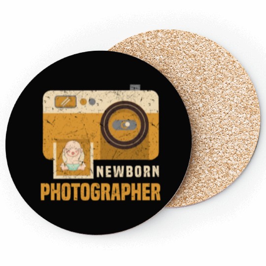 Photography Lover Photographer Baby Newborn Coasters