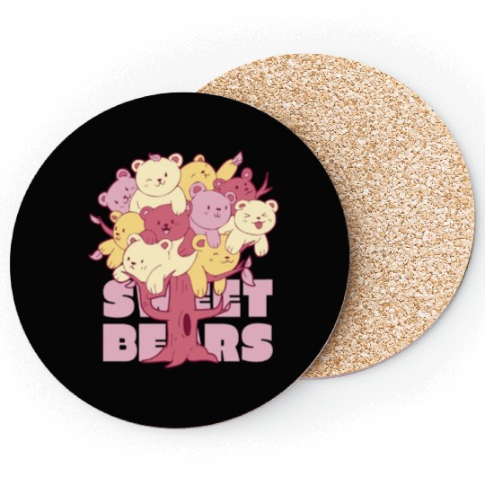 Sweet bears baby Coasters