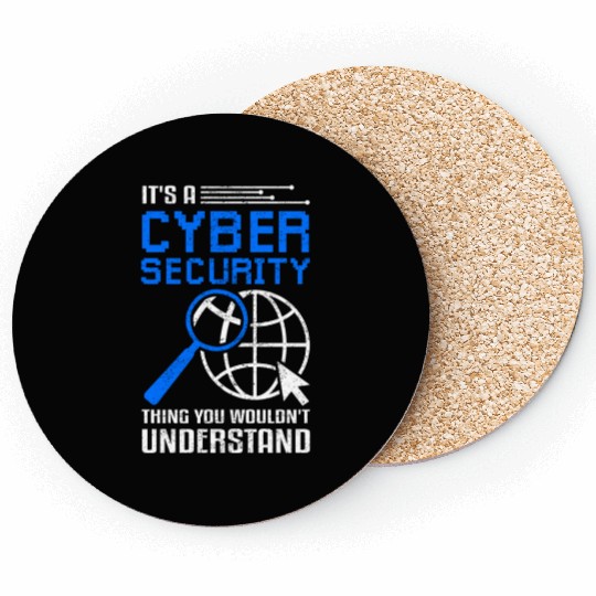Cyber Security Funny Ethical Hacker Coasters
