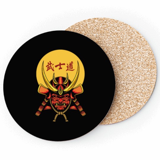 Samurai Mask Coasters