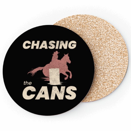 Barrel Racer Rodeo Racing Horse Riding Funny Coasters