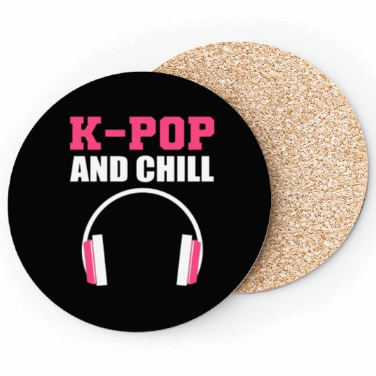 K-pop and Chill Singer Gift Coasters