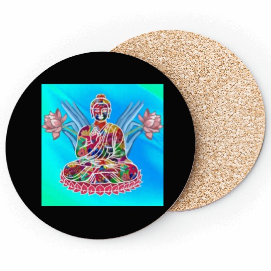 Meditating Buddha Coasters