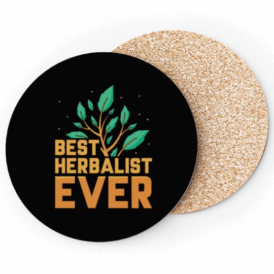 Best Herbalist Ever Herbs Herb Herbalism Coasters