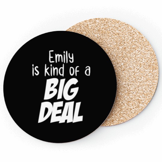 Emily is Kind of a Big Deal Coasters