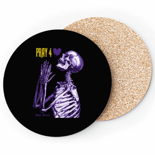 Pray 4 Love Coasters