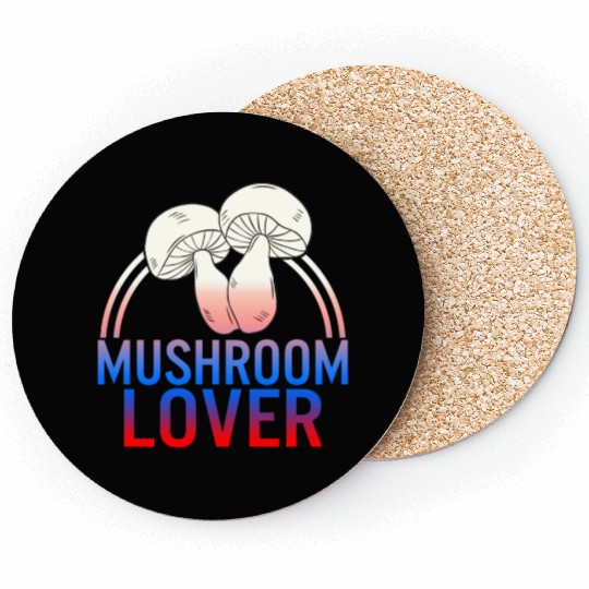Fungi Coasters, The Mushroom Lover Coasters, Funny