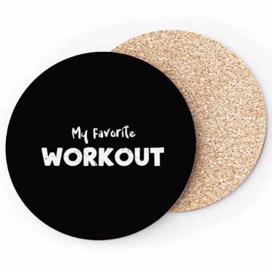 My Favorite Workout - Workout Coasters