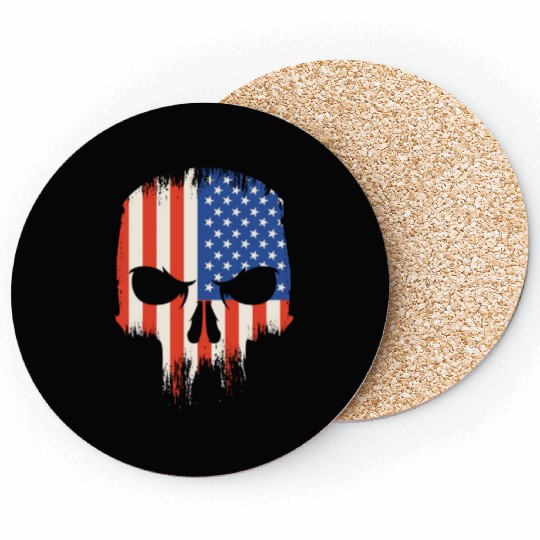 USA Flag Coasters