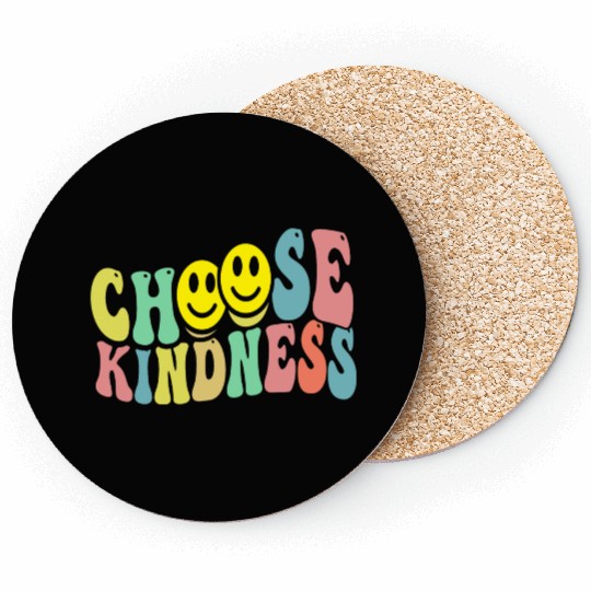 Choose Kindness - Rainbow Love Tolerance Gay LGBT Coasters