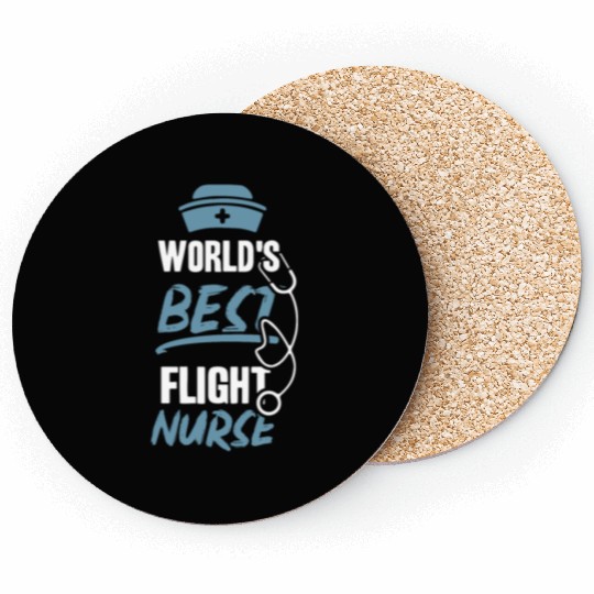 World's Best Flight Nurse Team Job Medic Coasters