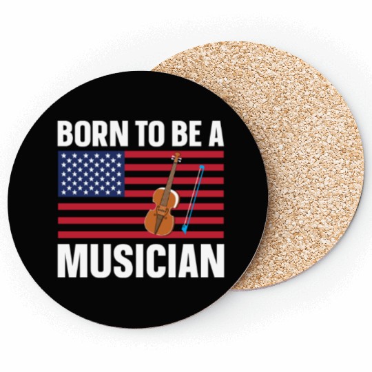 Born to be a Musician Coasters