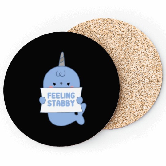 Feeling Stabby, Narwhal Coasters