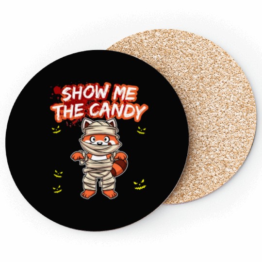 Free Hugs Halloween Sarcasm Scary Creepy Costume Coasters