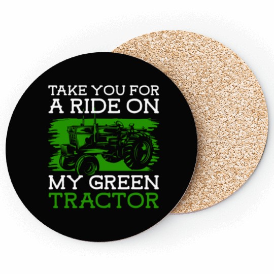 Harvester Agriculture Farm Rural Youth Coasters