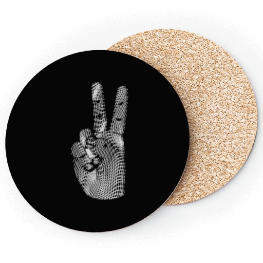 Psychedelic Peace Coasters