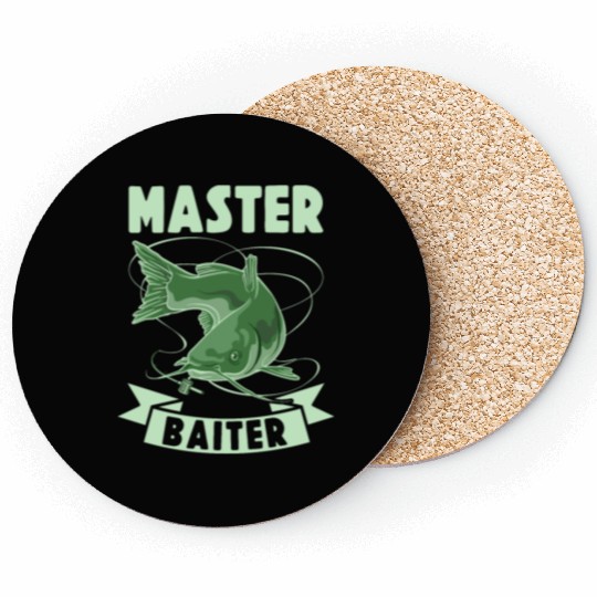 Master Baiter - Wels Catfish Hunter Coasters