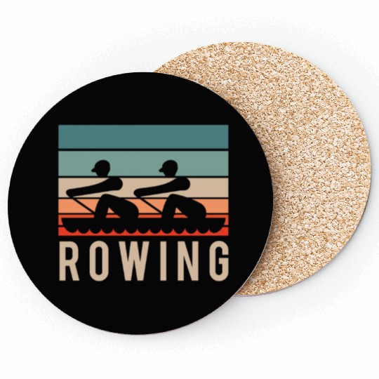 Rowing Crew Row Sports Rower Coasters
