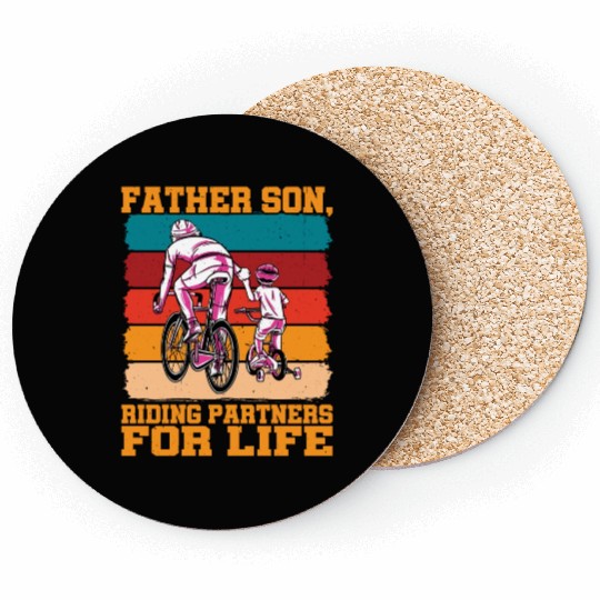 Father Son, Riding Partners For Life Coasters