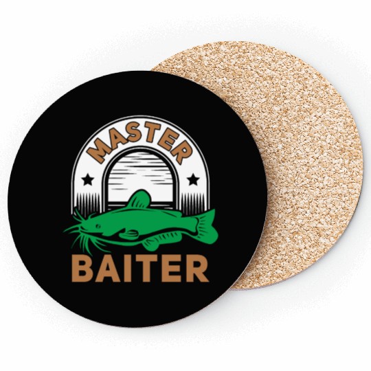 Master Baiter - Wels Catfish Hunter Coasters