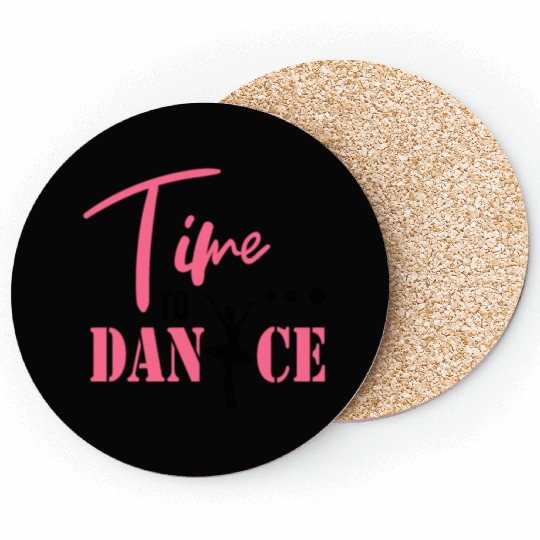 time to dance for girls fashion Coasters