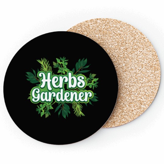 Herbs Gardener Gardening Herbalist Herb Herbalism Coasters
