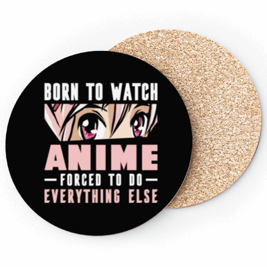 Japanese Culture Otaku Cosplayer Geek Lifestyles Coasters