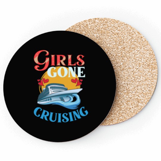 Cruise Ship Vacation Trip Party Sailing Boating Coasters