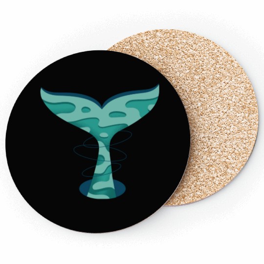 Whale Tail Coasters