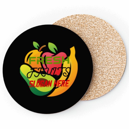 Fresh fruit solution Coasters