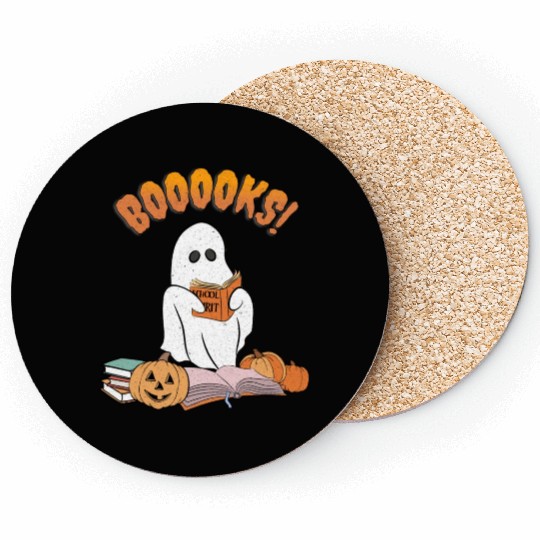 Booooks Coasters