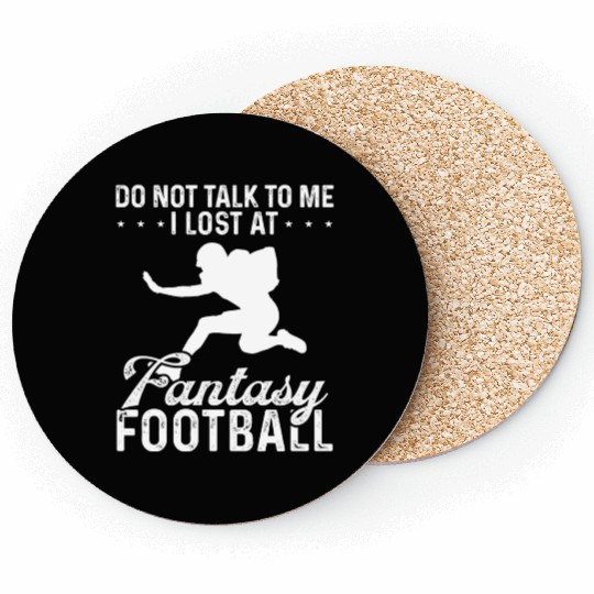 Player Lost at Fantasy Football Winner Team Coasters