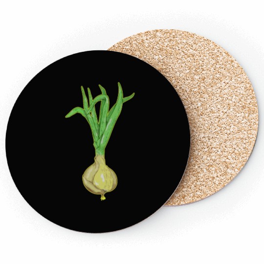 Onion plant Coasters