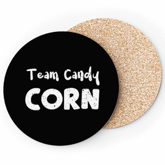 Team Candy Corn - Halloween Coasters