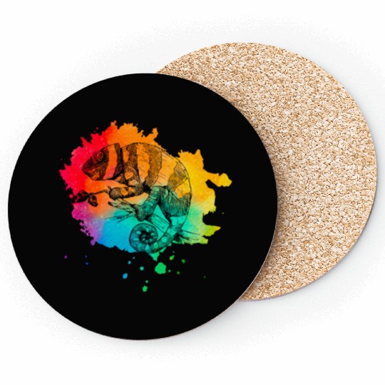 Chameleon Vintage Coasters