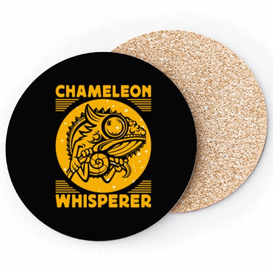 Chameleon Whisperer Coasters