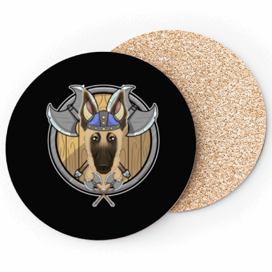 Malinois I Valhalla I Viking Coasters