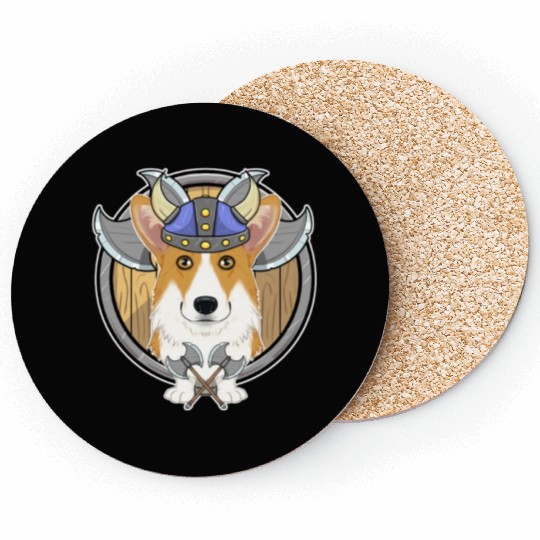 Welsh Corgi I Valhalla I Viking Coasters
