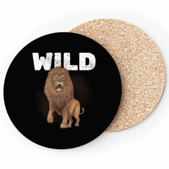 Wild Animal Lion Coasters
