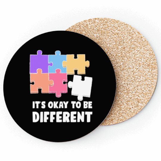 Funny Autism Teacher Coasters