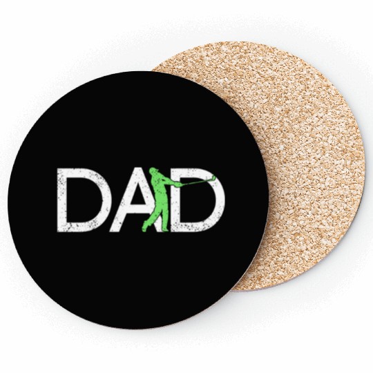golf dad Coasters