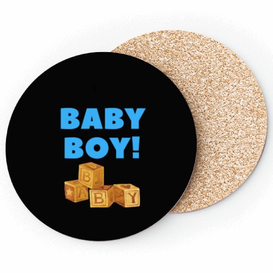 It's A Boy Coasters