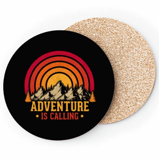 Adventure is calling | Hikers Coasters | Hiking