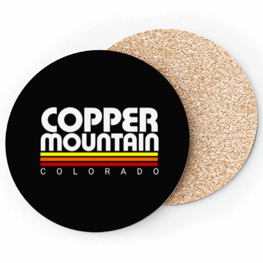 Retro Copper Mountain Colorado Coasters