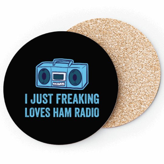 I just freaking loves Ham Radio Coasters