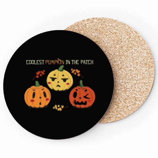 Coolest Pumpkins in the patch Coasters