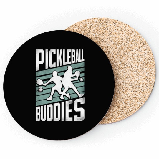 Pickleball Friends Pickleball Coasters