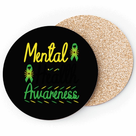 Mental Health Awareness Educating about Mental Coasters