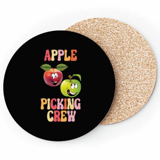 Apple Picking Crew Apple Picking Outfit Apple Coasters
