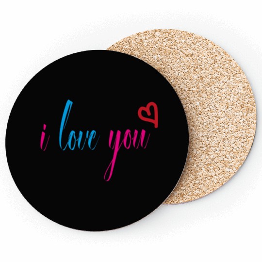 i love you Coasters